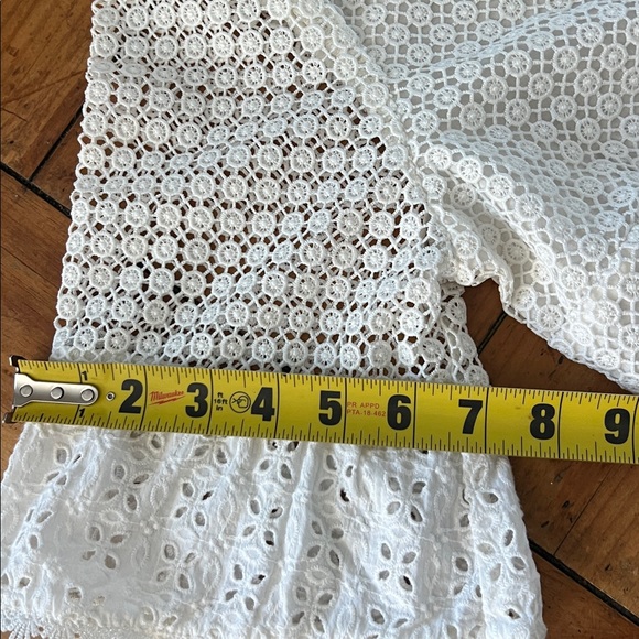 Abercrombie & Fitch Crochet Blouse size L - Picture 11 of 13